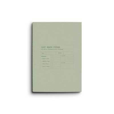 Creator's Friend Fast Brain Daily Planner / Sage
