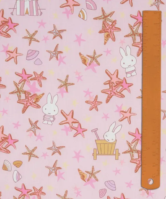 Liberty Tana Lawn x Miffy Japan / Seaside Escape F / 25cm
