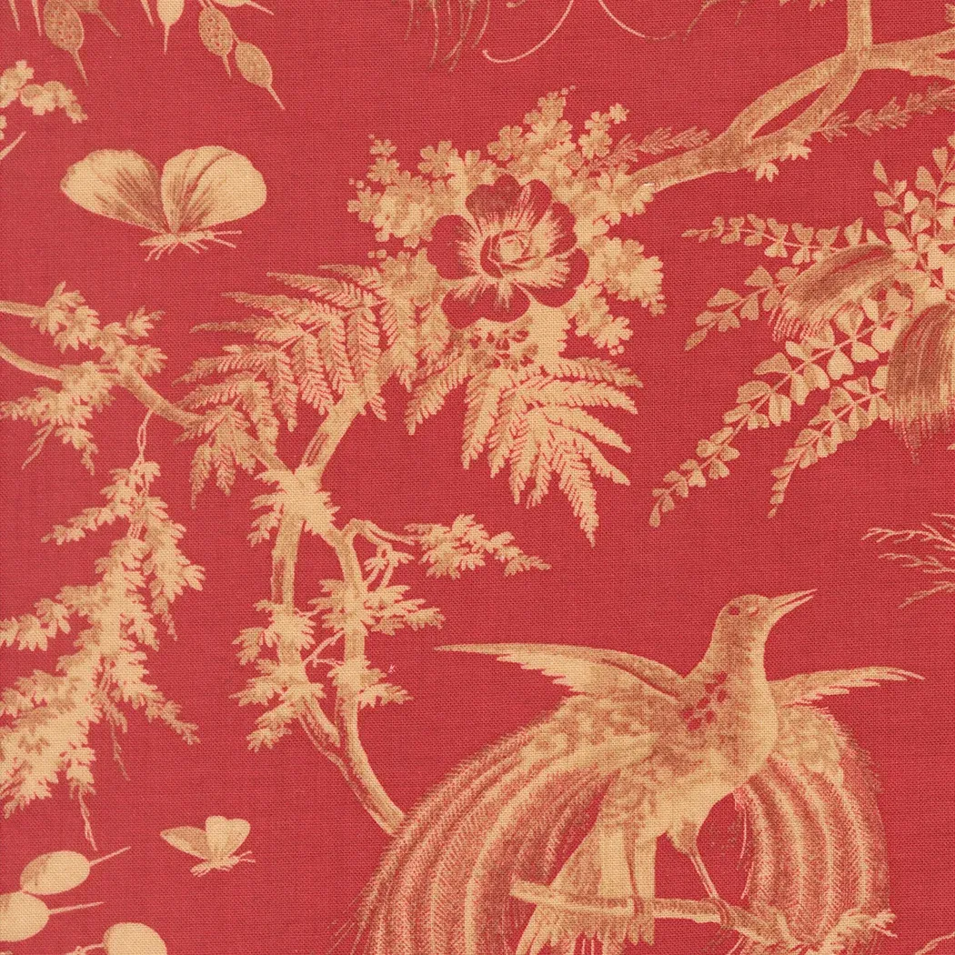 French General Le Jardin Rouge / Marguerette Bird Rouge/ 25cm