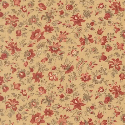 French General Le Jardin Rouge / Clemenceau Floral Oyster / 25cm