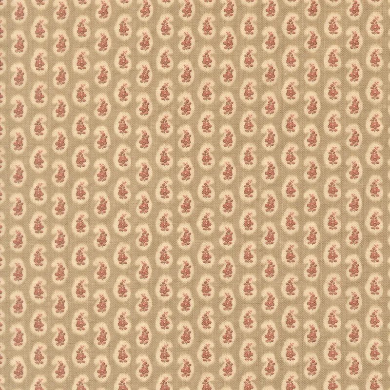 French General Le Jardin Rouge / Campanule Paisley Roche / 25cm