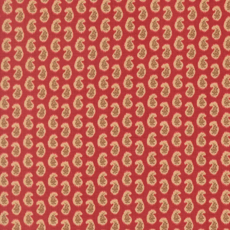 French General Le Jardin Rouge / Campanule Paisley Rouge / 25cm
