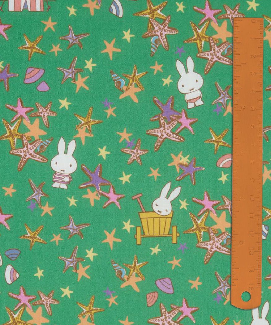 Liberty Tana Lawn x Miffy Japan / Seaside Escape E / 25cm