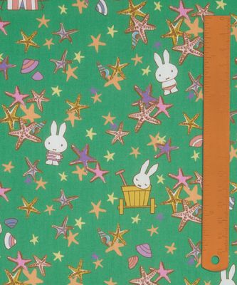 Liberty Tana Lawn x Miffy Japan / Seaside Escape E / 25cm