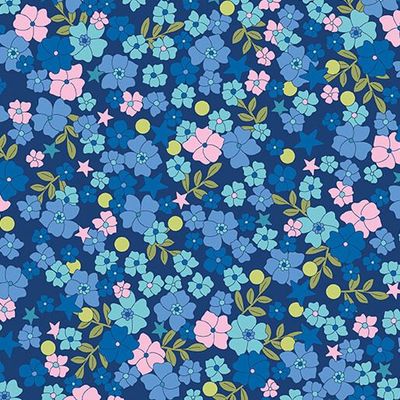 Hidden Garden Navy Floral / Tiny Secrets