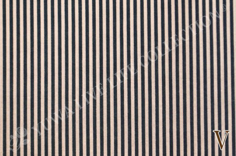 Yuwa Stripe / Navy (V) / per 25cm