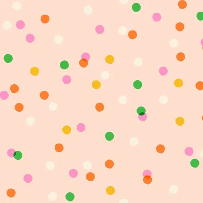 Ruby Star Sparklemart / Spritz - Peach Blossom / Per 25cm