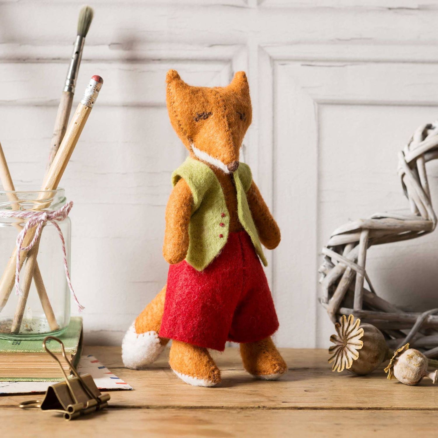 Felt Craft Kit - Fergus Fox