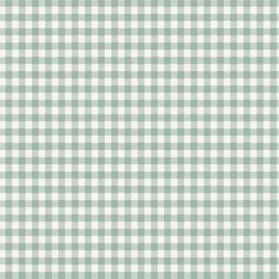 Tilda Wideback / Yarn Dyed Gingham - Duck Egg / Per 25cm