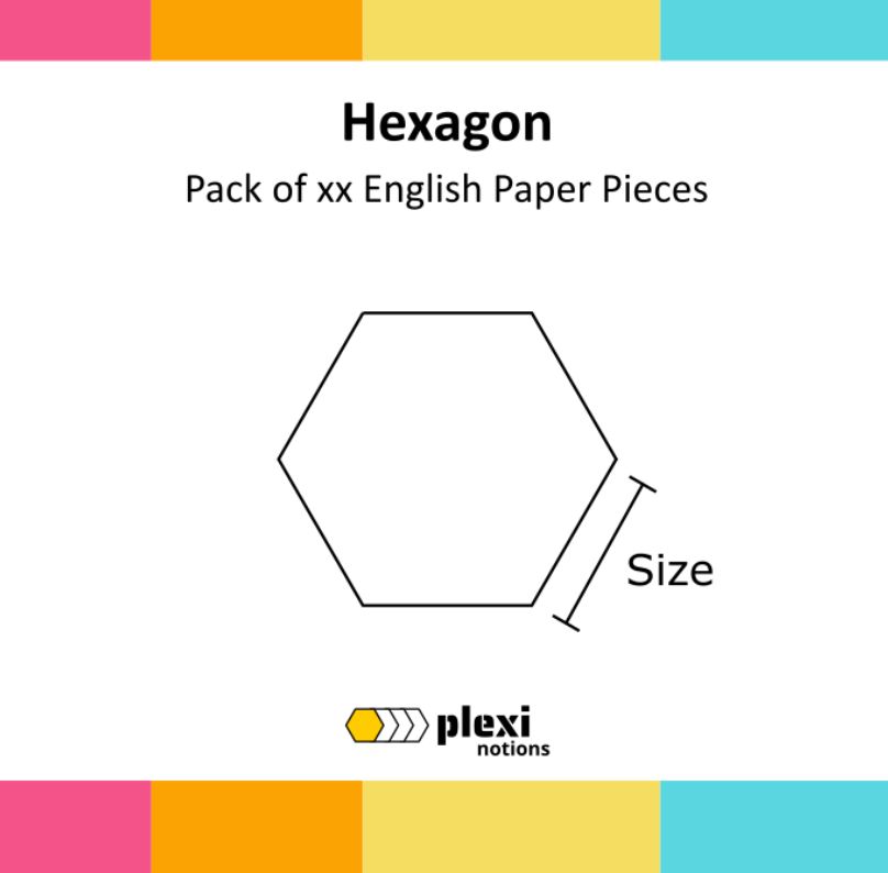 Hexagon Papers 2" / 45 qty