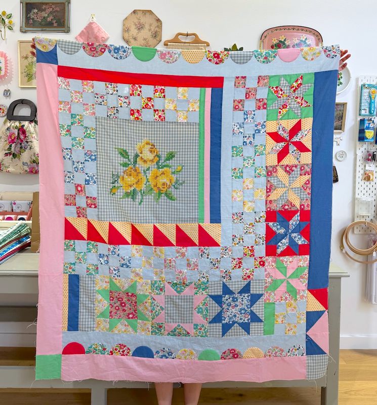 Betsy Rose Quilt Pattern / Sew.be