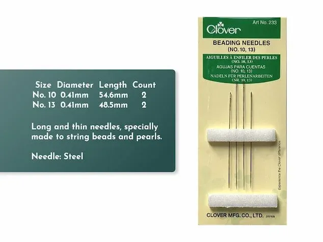Clover Beading Needles