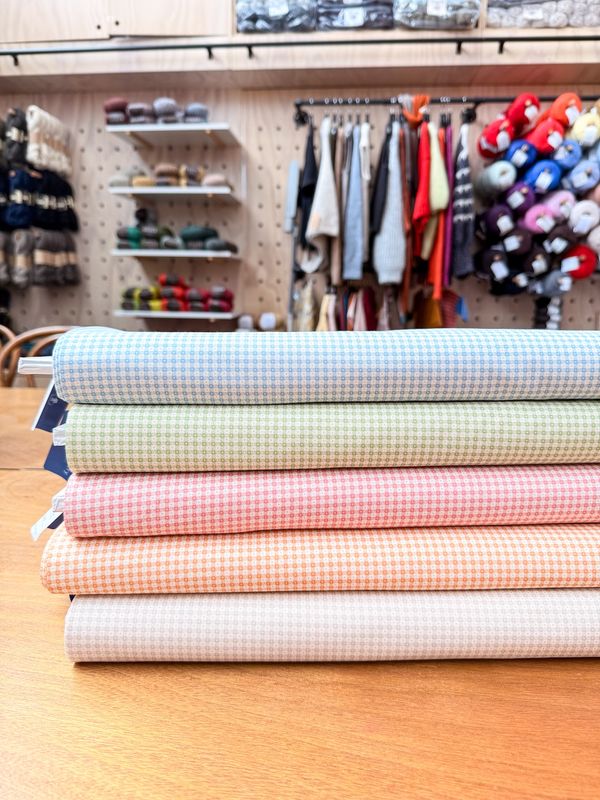 Textile Pantry Japan / Antique Check / Per 25cm