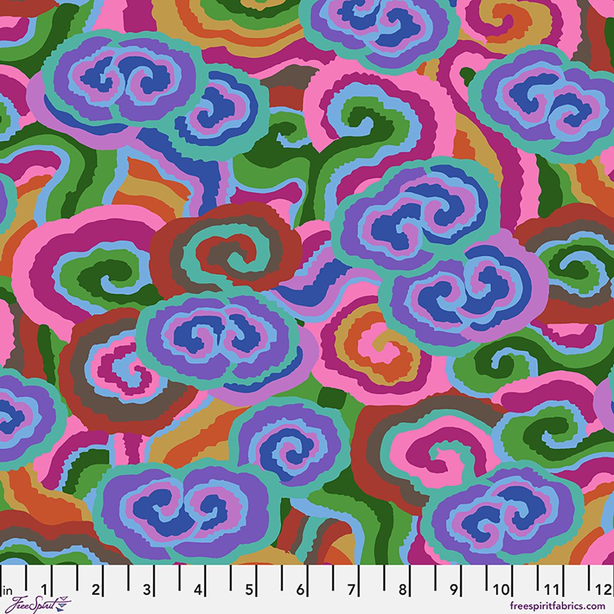 Kaffe 2026 Cloud Scrolls / Deep - 25cm