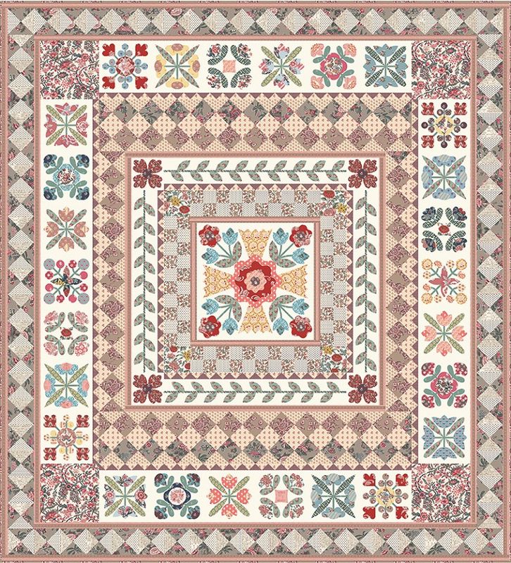 Jane Austen 250th Anniversary Quilt Templates