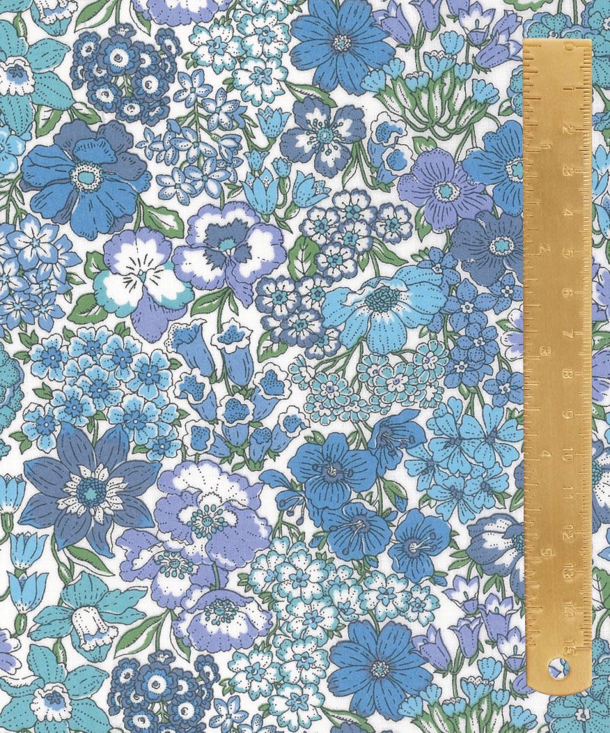 Liberty Tana Lawn Classics 26 / Flora Coco B / Per 25cm