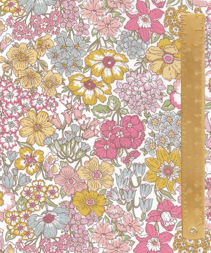 Liberty Tana Lawn Classics 26 / Flora Coca A / Per 25cm
