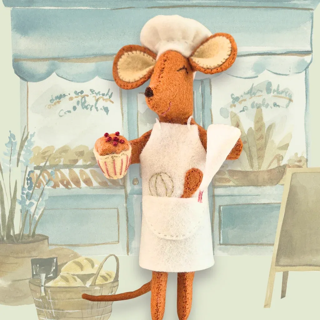 Felt Craft Mini Kit - Little Mouse the Baker