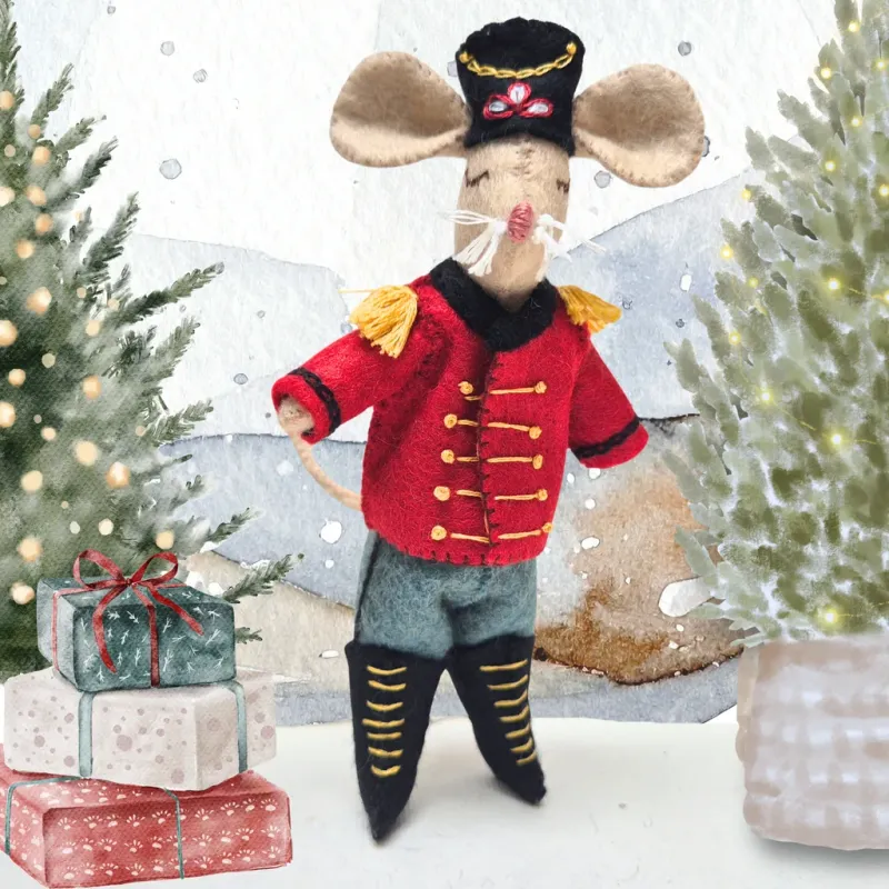 Felt Craft Mini Kit - Little Mouse, The Nutcracker