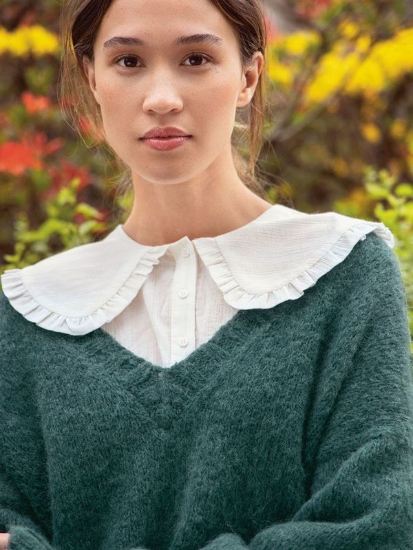 Sandnes Garn 2210 No. 14 – Marley v-neck sweater