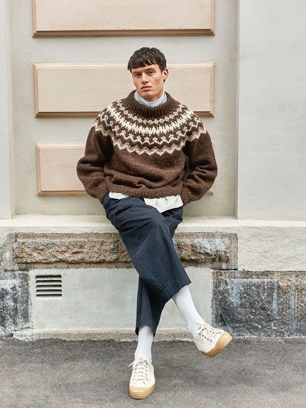 Sandnes Garn Tema 75 No. 5 – Tinde men sweater