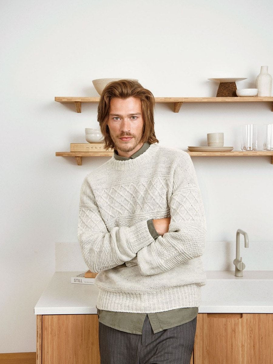 Sandnes Garn 2212 No. 11 – Guernsey sweater men