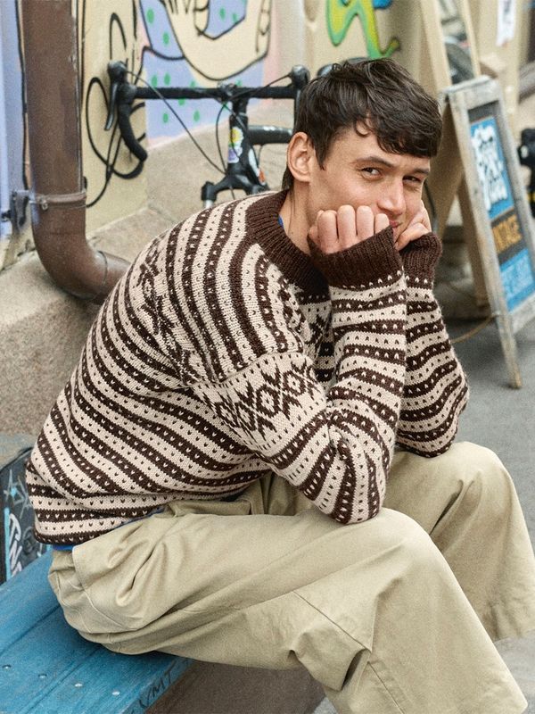 Sandnes Garn Tema 75 No. 4 – Fana sweater men