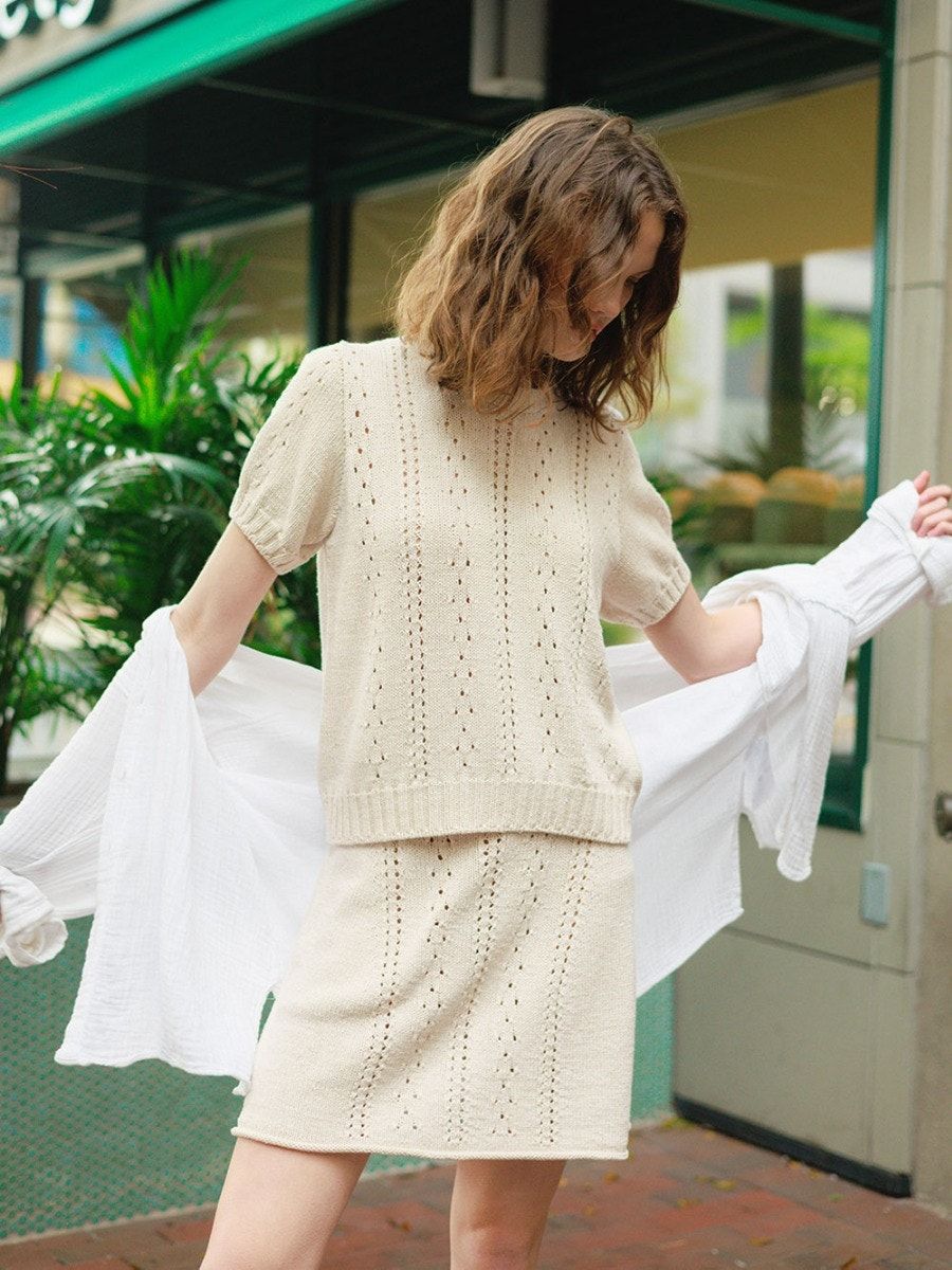 Sandnes Garn 2404 No. 9 – Cornelia Tee &amp; Skirt