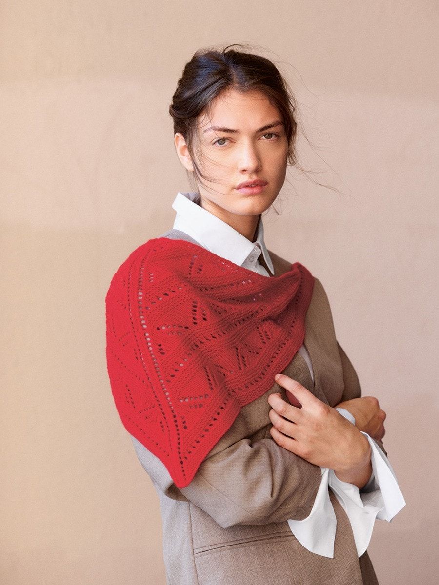 Sandnes Garn 2508 No. 1 – Petra Scarf
