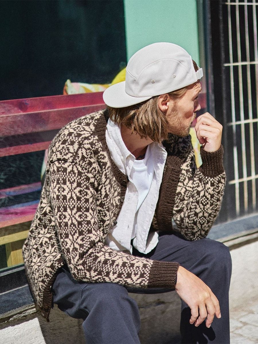 Sandnes Garn Tema 72 No. 9 – Myrdal cardigan men