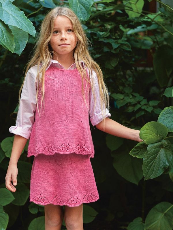 Sandnes Garn 2405 No. 6 – Augustin Singlet &amp; Skirt Junior