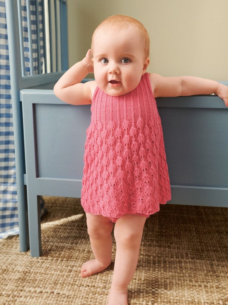 Sandnes Garn 2407 No. 5 – Lilja Singlet, Linus Diaper Pants &amp; Bonnet
