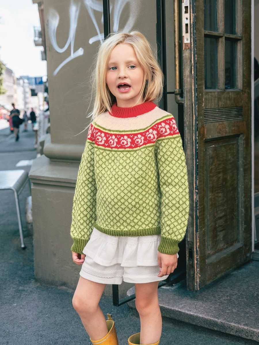 Sandnes Garn 2509 No. 5 – Blome Sweater Junior