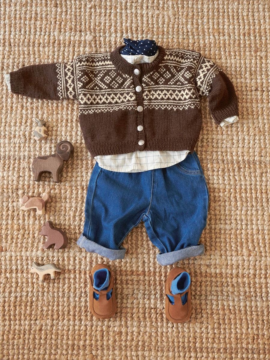 Sandnes Garn 2512 No. 1 – Setesdal kofte baby