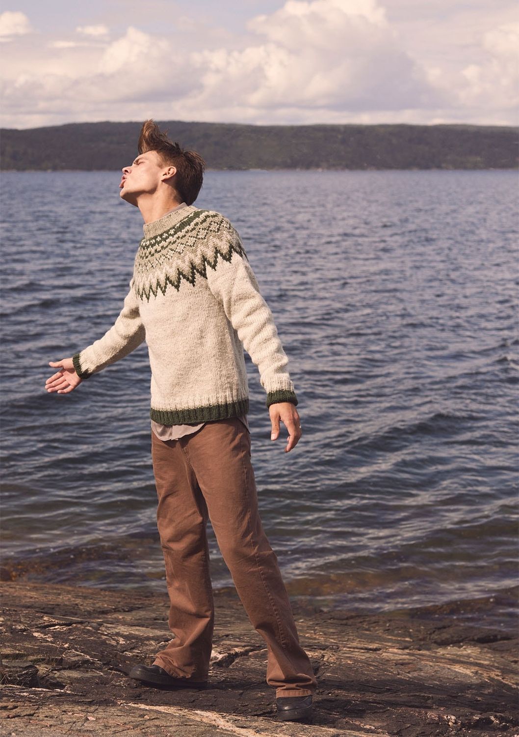 Sandnes Garn Tema 68 No. 8 – Polar star men