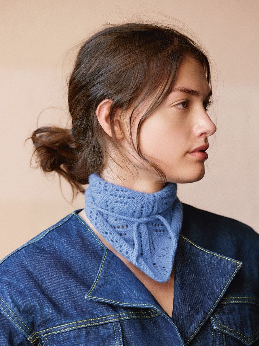 Sandnes Garn 2508 No. 4 – Agnes Head Scarf