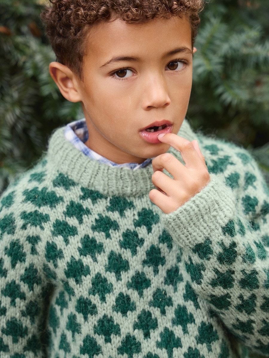 Sandnes Garn 2511 No. 1 – Christmas Tree Sweater junior
