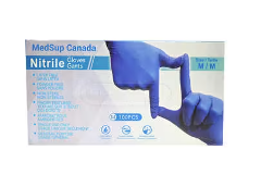 Nitrile gloves Medium 2 x 100