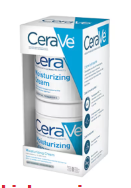 CeraVe moisturizing cream 2 x 453 gr