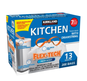 Kirkland Signature Scented Bags Flex Tech 200 count