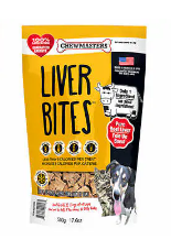 Chewmasters Beef Liver Bites Cat &amp; Dog Treats 500 g