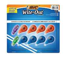 BIC white out   Pack of 10