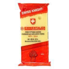 Emmi Swiss Knight Emmentaler Cheese 450 gr