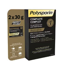 POLYSPORIN Complete Antibiotic Ointment 2 x 30 gr