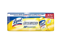 Lysol Advanced disinfecting wipes 5 x 110 wipes