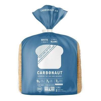 Carbonaut Keto White Bread Sliced 2 x 544 gr