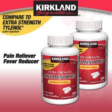 Kirkland Signature Acetaminophen 500MG