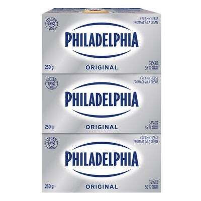 Kraft Philadelphia Cream Cheese 3 x 250 gr