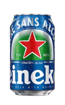 Heineken 0% Alcohol-Free Beer 24 x 300 ml