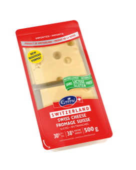 Emmi Swiss sliced Cheese 500 gr